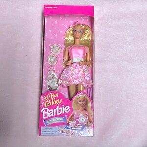Barbie, "My First Tea Party Barbie", #14592, 1995. NIB